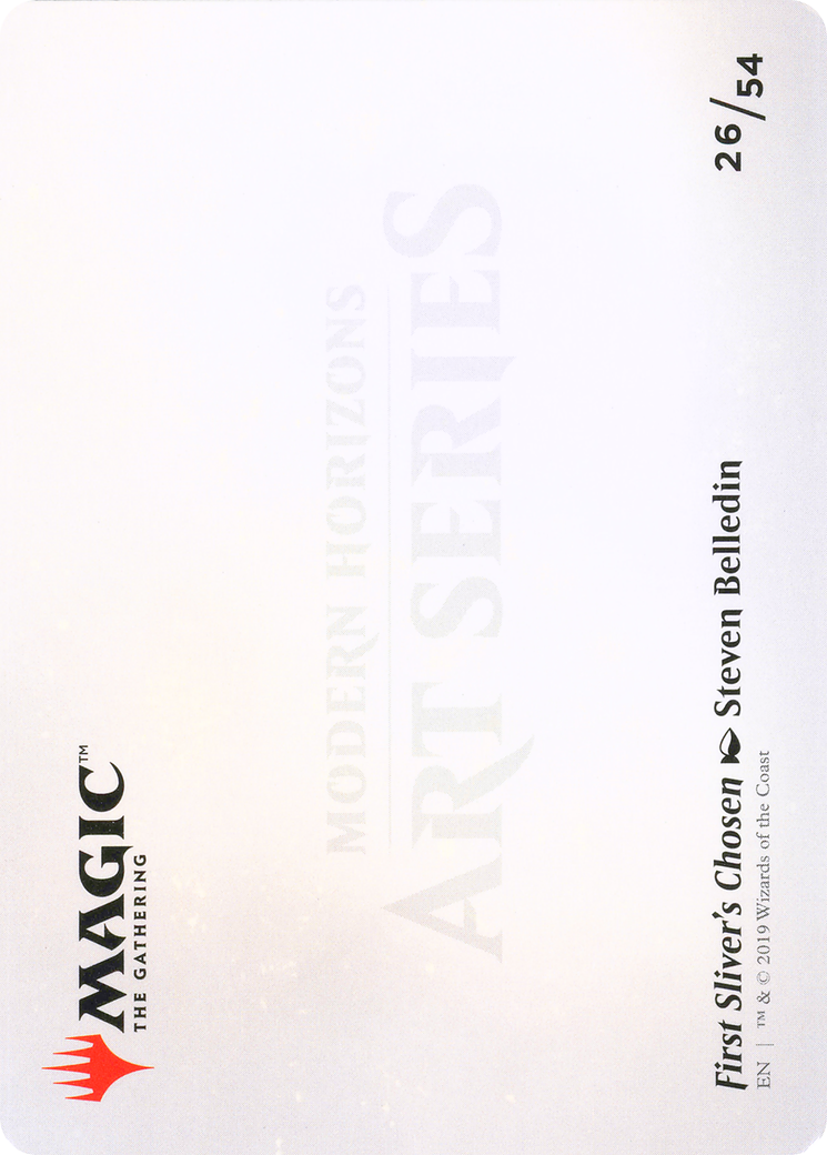 Image of First Sliver's Chosen // First Sliver's Chosen (AMH1-026) - Modern Horizons Art Series (Borderless)