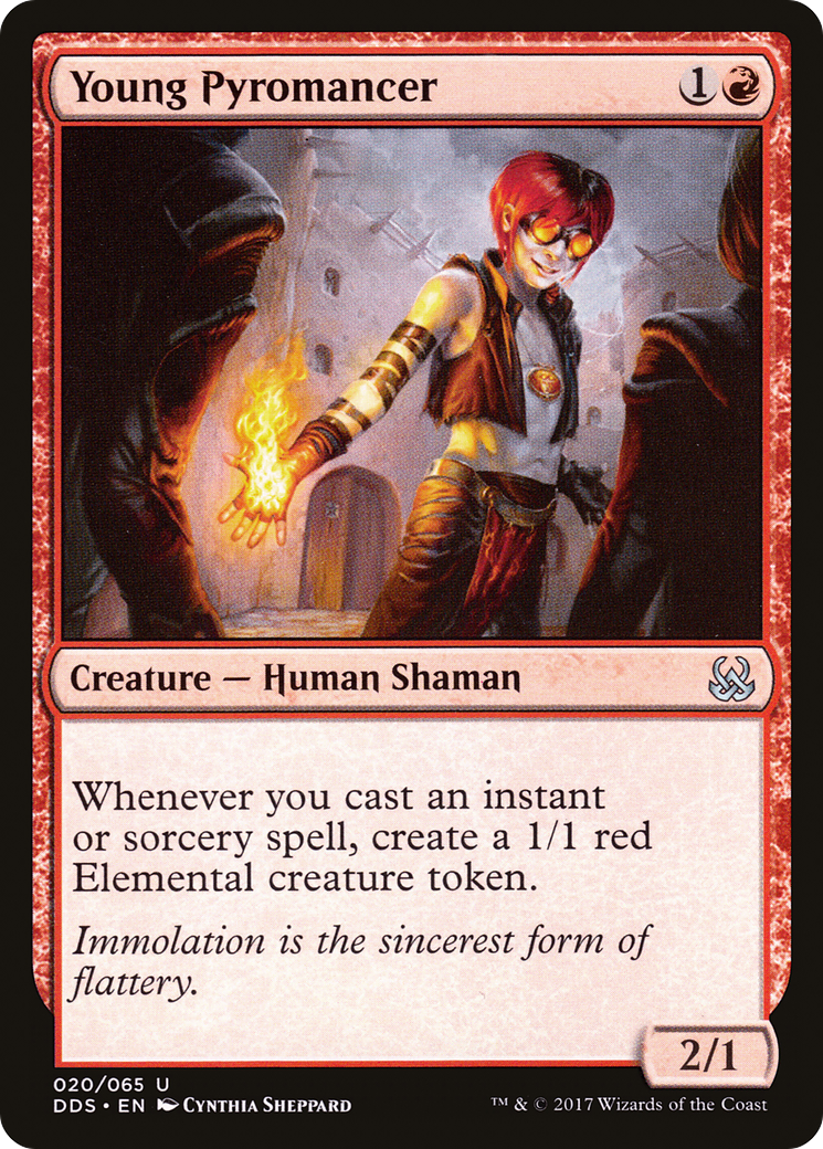 Image of Young Pyromancer (DDS-020) - Duel Decks: Mind vs. Might