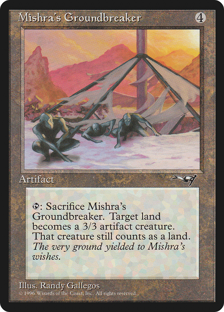 Image of Mishra's Groundbreaker (ALL-) - Alliances