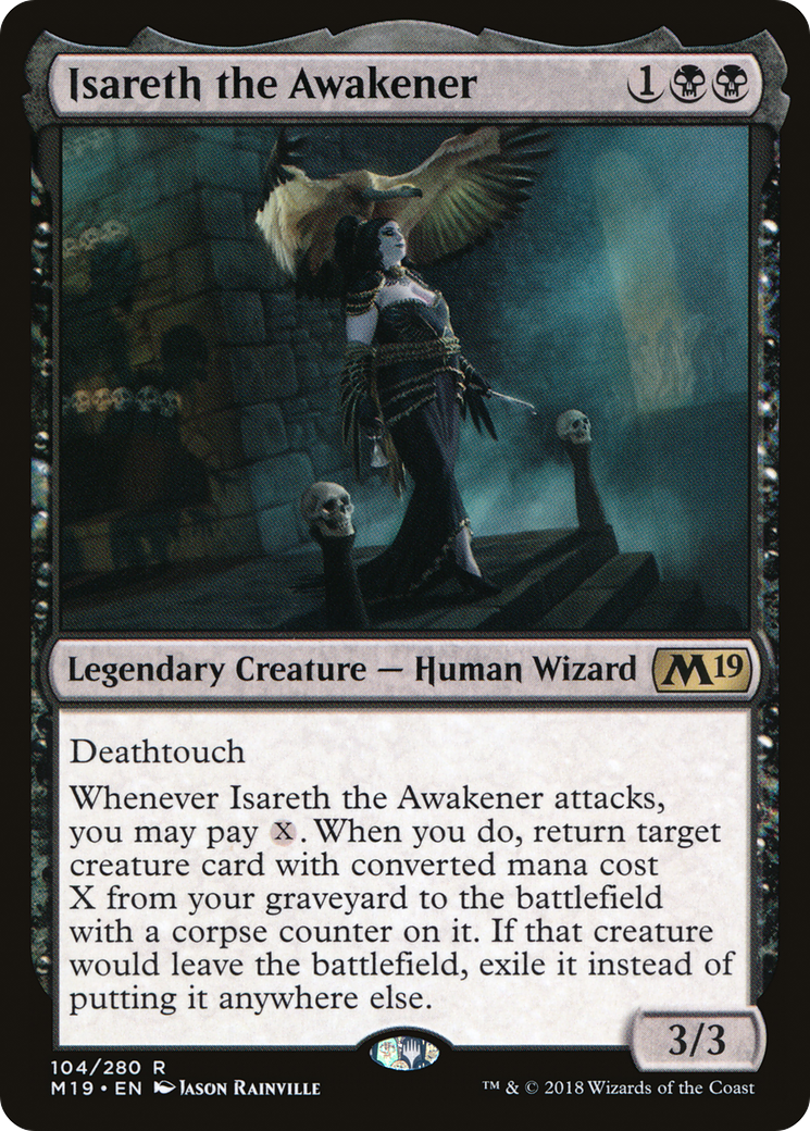 Image of Isareth the Awakener (M19-104) - Core Set 2019 Foil