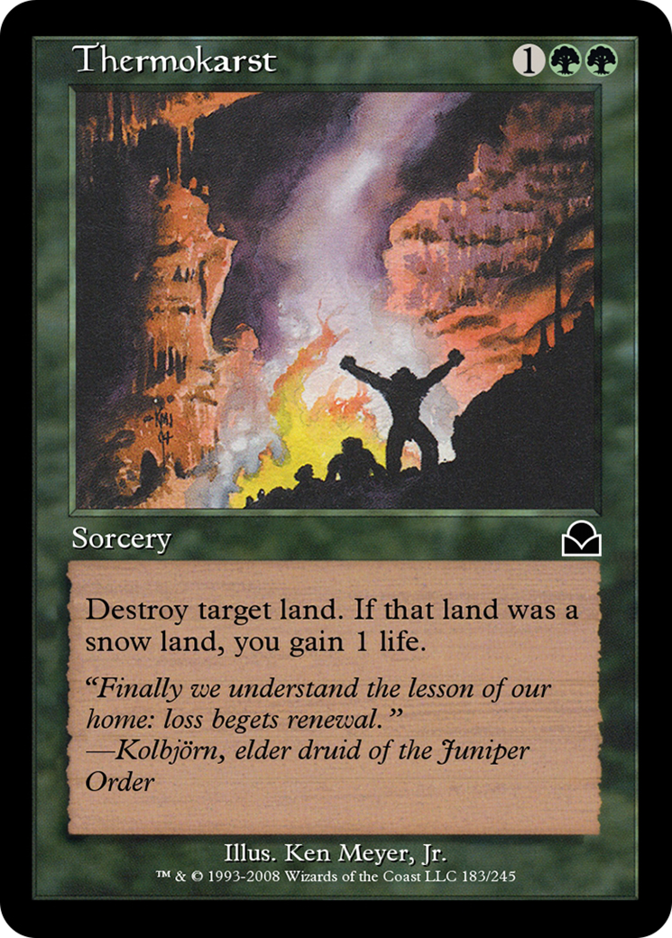 Image of Thermokarst (ME2-183) - Masters Edition II Foil