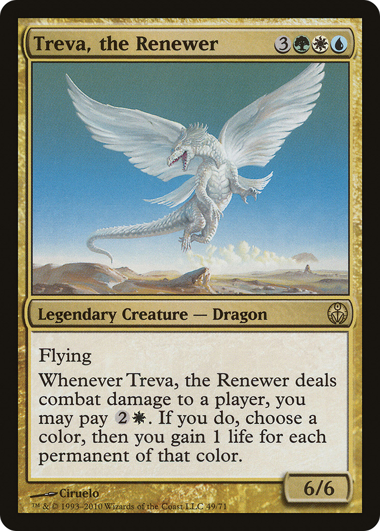 Image of Treva, the Renewer (DDE-049) - Duel Decks: Phyrexia vs. the Coalition