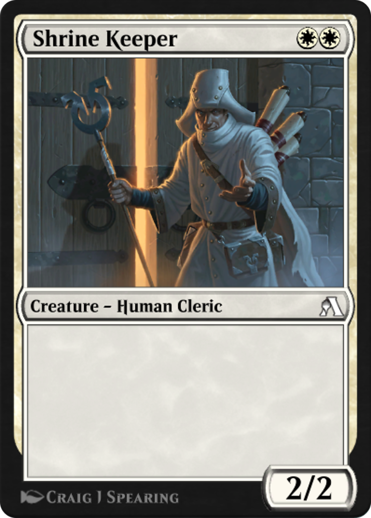 Image of Shrine Keeper (OANA-010) - Arena New Player Experience Cards