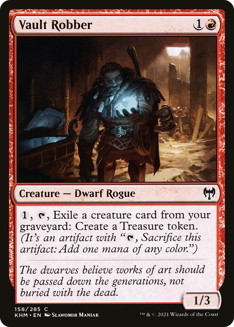 Image of Vault Robber (KHM-158) - Kaldheim Foil