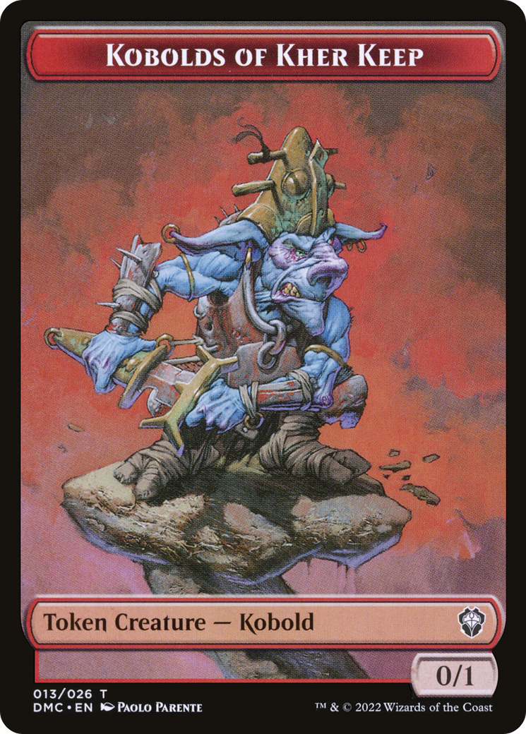 Image of Kobolds of Kher Keep (TDMU-013) - Dominaria United Tokens