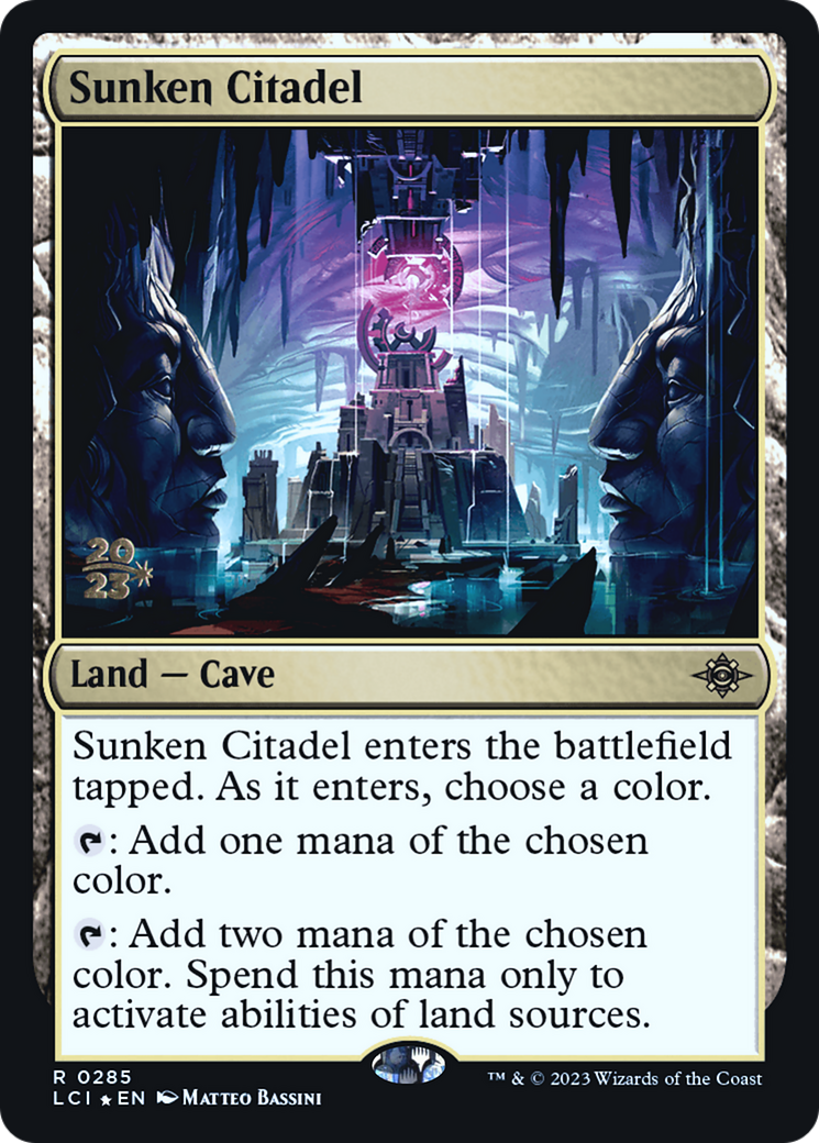 Image of Sunken Citadel (PRE-285) - The Lost Caverns of Ixalan Promos Foil