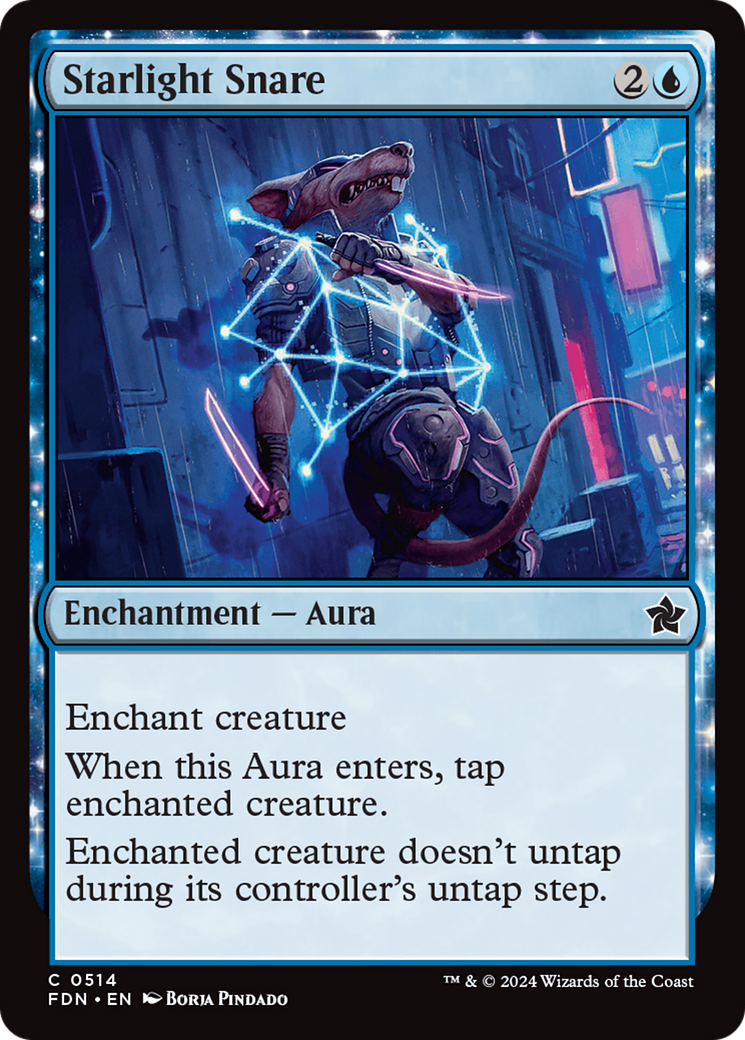 Image of Starlight Snare (FDN-514) - Foundations: (enchantment)