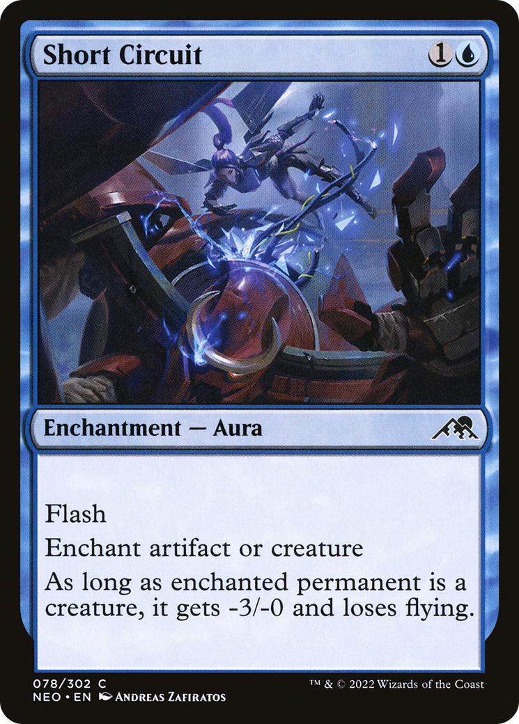 Image of Short Circuit (NEO-078) - Kamigawa: Neon Dynasty