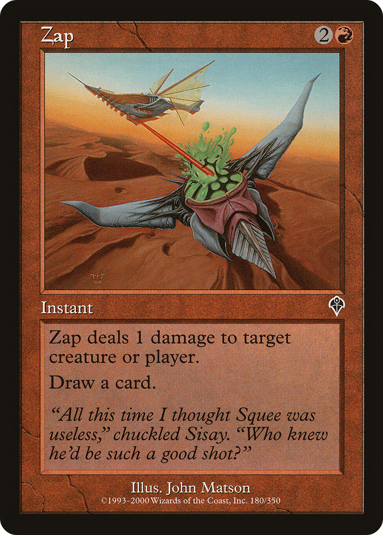 Image of Zap (INV-180) - Invasion
