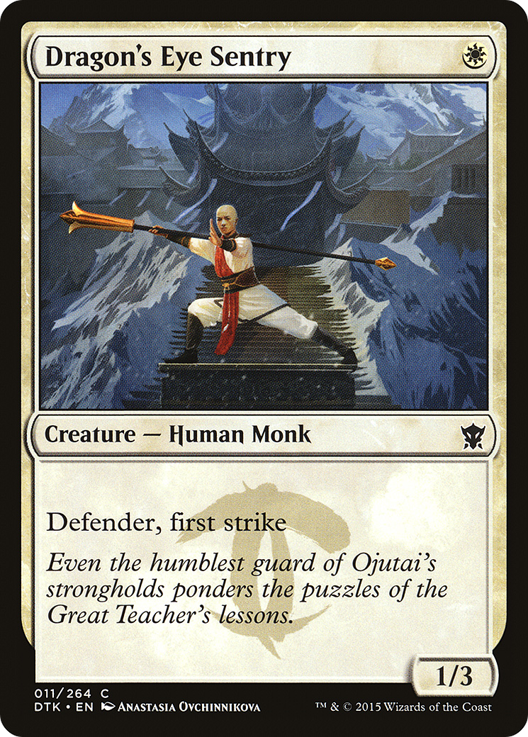 Image of Dragon's Eye Sentry (DTK-011) - Dragons of Tarkir