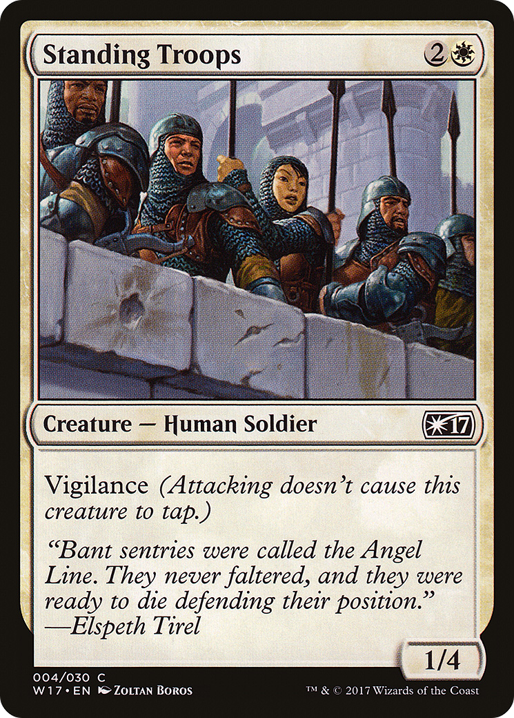 Image of Standing Troops (W17-004) - Welcome Deck 2017