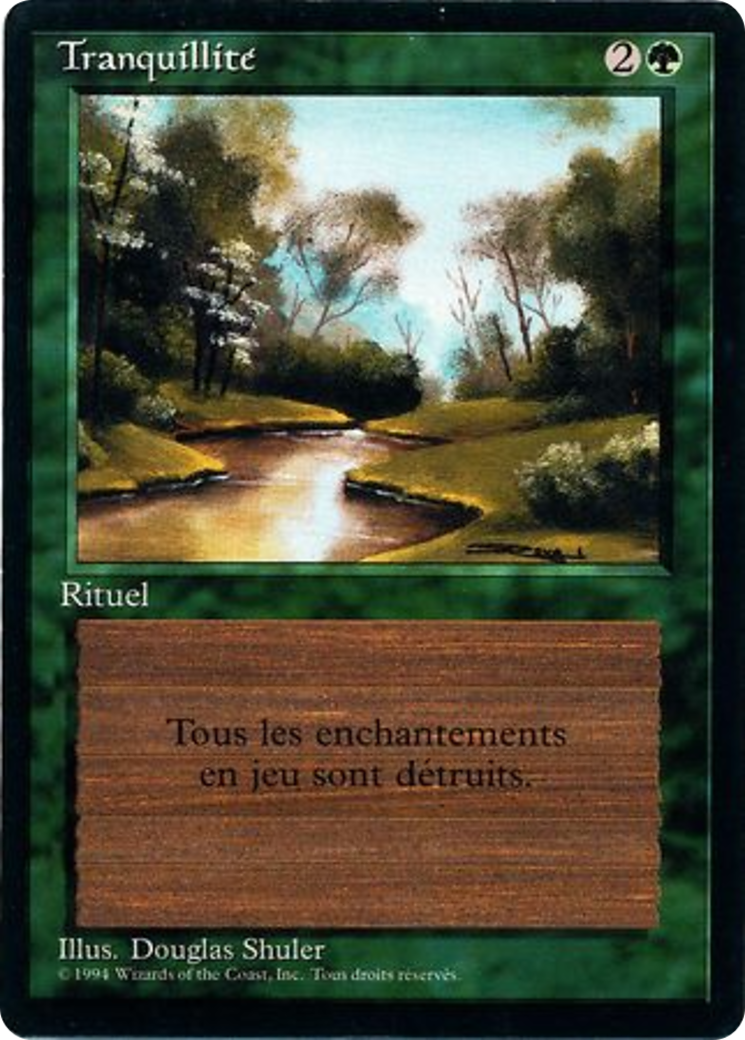 Image of Tranquility (FBB-) - Foreign Black Border