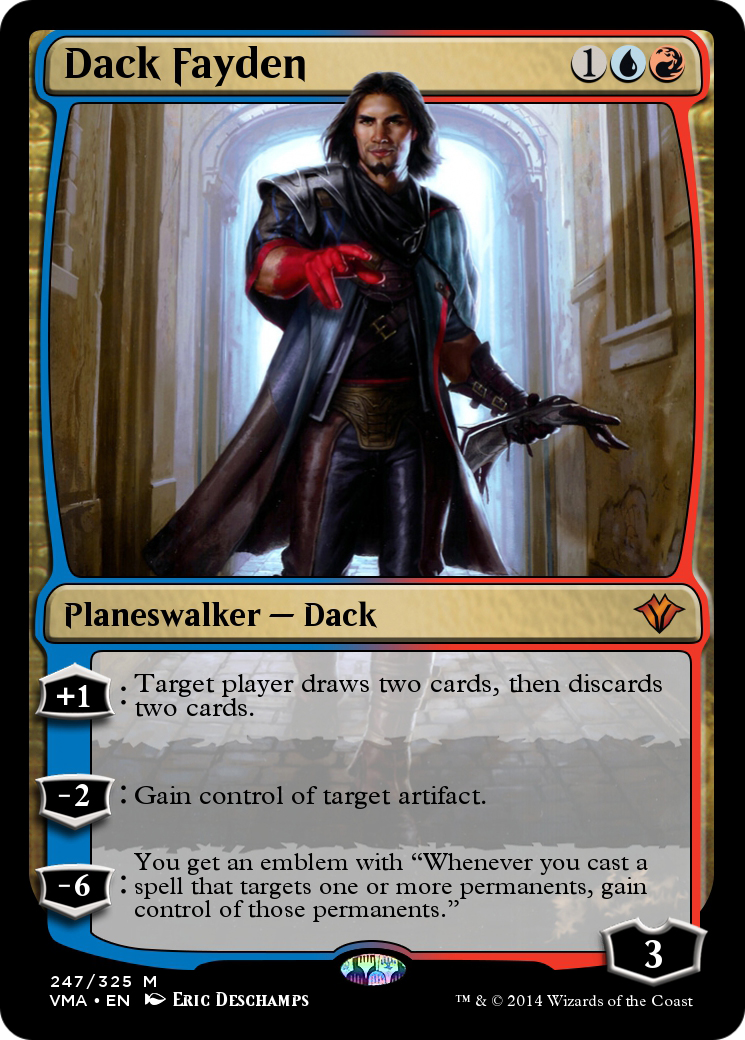 Image of Dack Fayden (VMA-247) - Vintage Masters Foil