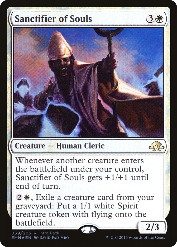 Image of Sanctifier of Souls (UMP-039) - Eldritch Moon Promos Foil