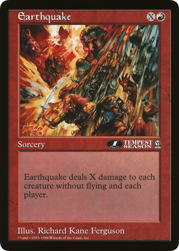 Image of Earthquake (OLEP-032) - Oversized League Prizes