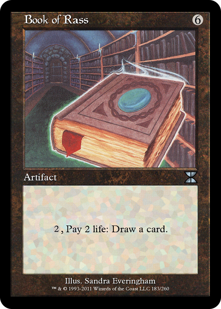 Image of Book of Rass (ME4-183) - Masters Edition IV Foil