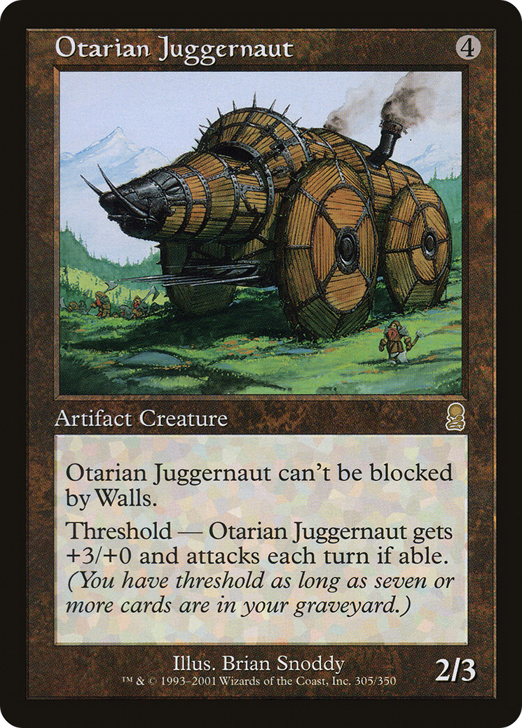 Image of Otarian Juggernaut (ODY-305) - Odyssey Foil