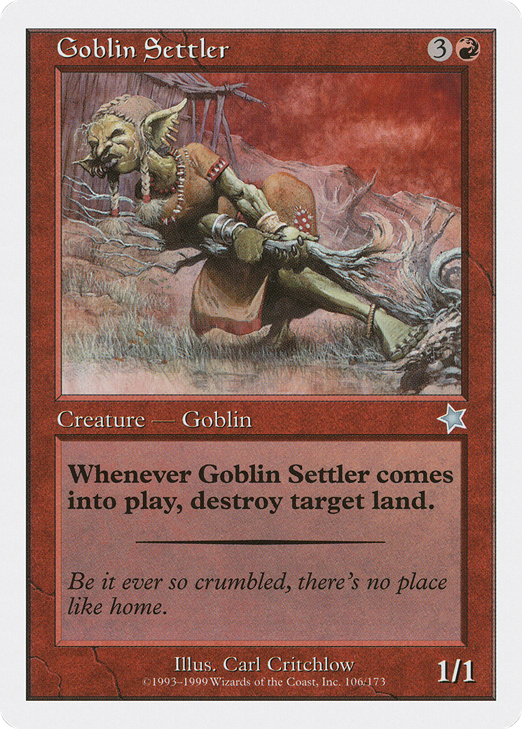 Image of Goblin Settler (S99-106) - Starter 1999