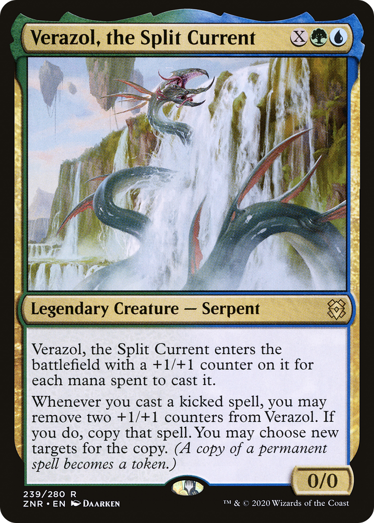 Image of Verazol, the Split Current (ZNR-239) - Zendikar Rising