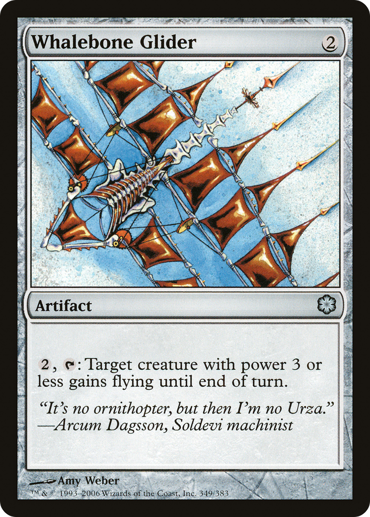 Image of Whalebone Glider (CTD-349) - Coldsnap Theme Decks