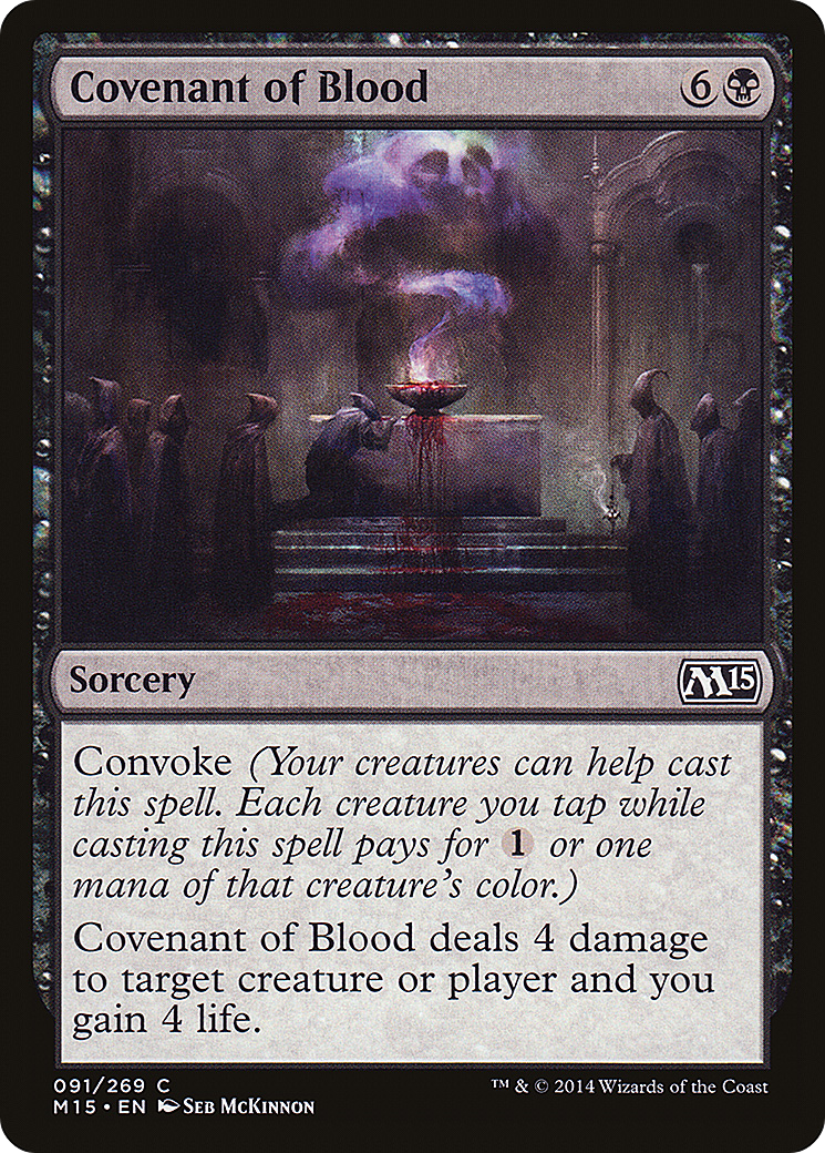 Image of Covenant of Blood (M15-091) - Magic 2015