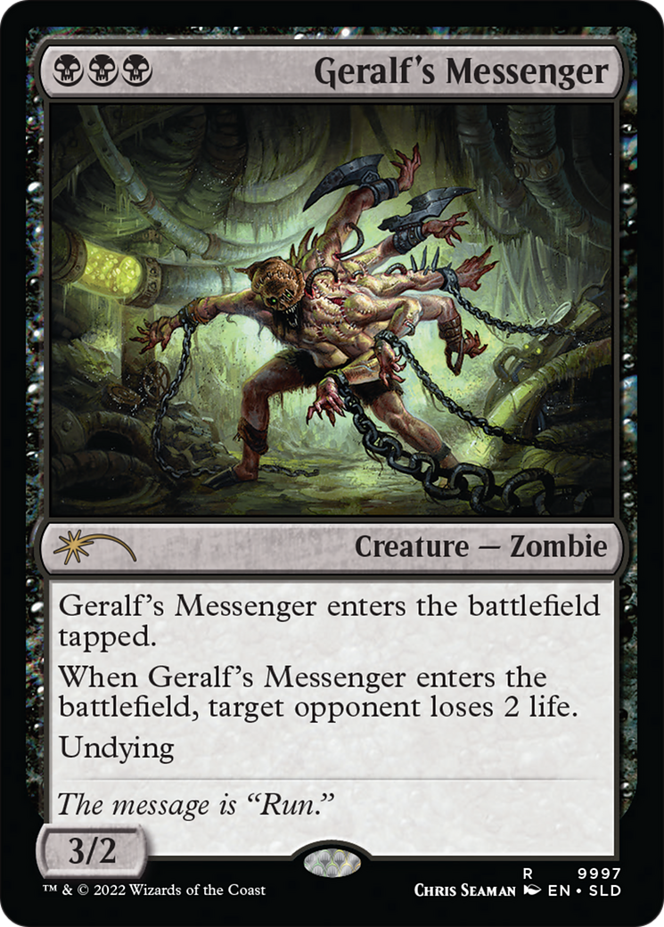Image of Geralf's Messenger (SLD-9997) - Secret Lair Drop