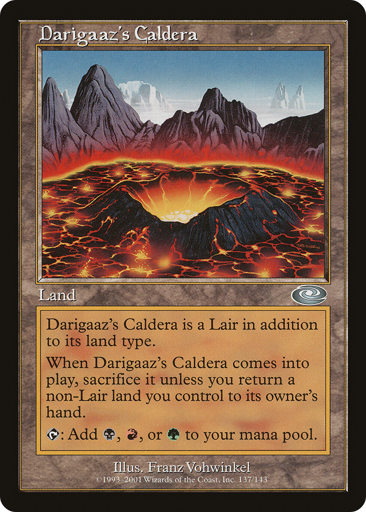 Image of Darigaaz's Caldera (PLS-137) - Planeshift