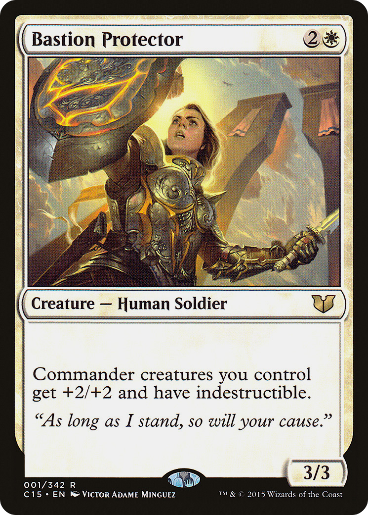 Image of Bastion Protector (C15-001) - Commander 2015