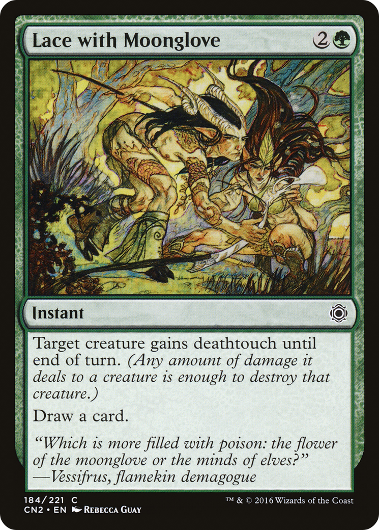 Image of Lace with Moonglove (CN2-184) - Conspiracy: Take the Crown Foil