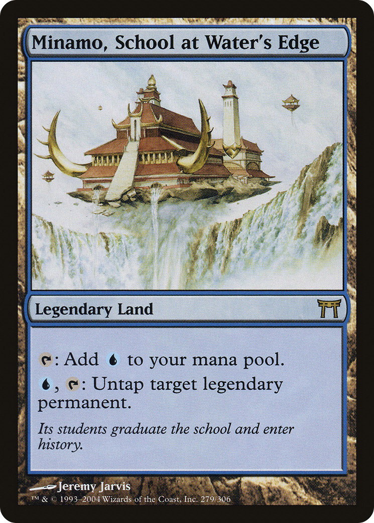 Image of Minamo, School at Water's Edge (CHK-279) - Champions of Kamigawa Foil