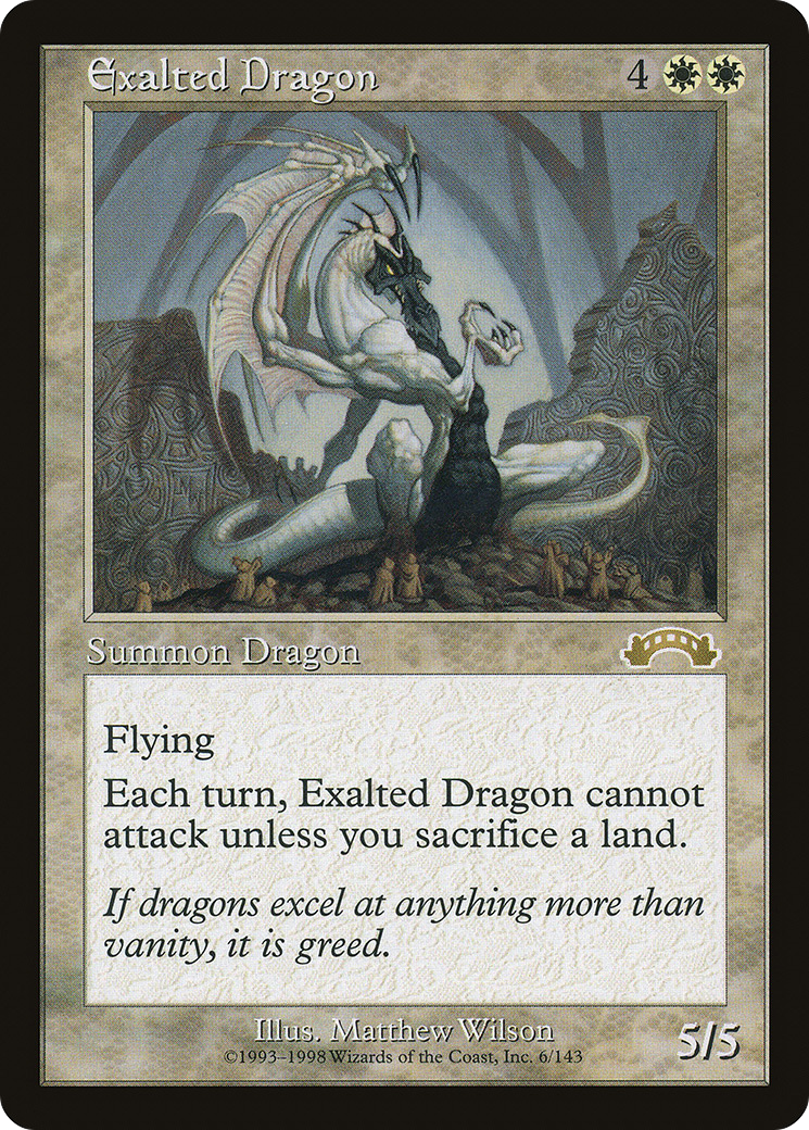 Image of Exalted Dragon (EXO-006) - Exodus
