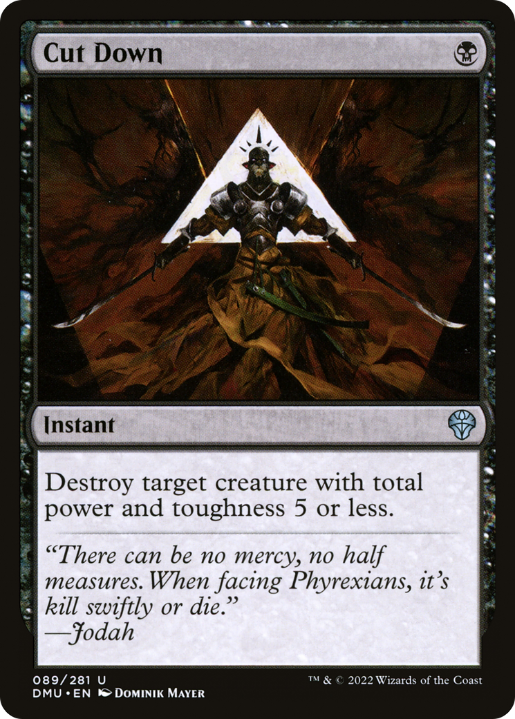 Image of Cut Down (DMU-089) - Dominaria United