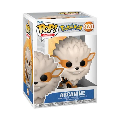 Image of Pokemon Arcanine Funko Pop! Vinyl Figure #920