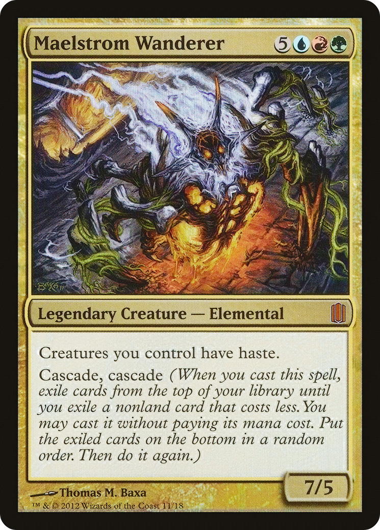 Image of Maelstrom Wanderer (CM1-011) - Commander's Arsenal Foil