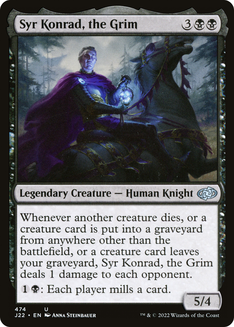 Image of Syr Konrad, the Grim (J22-474) - Jumpstart 2022