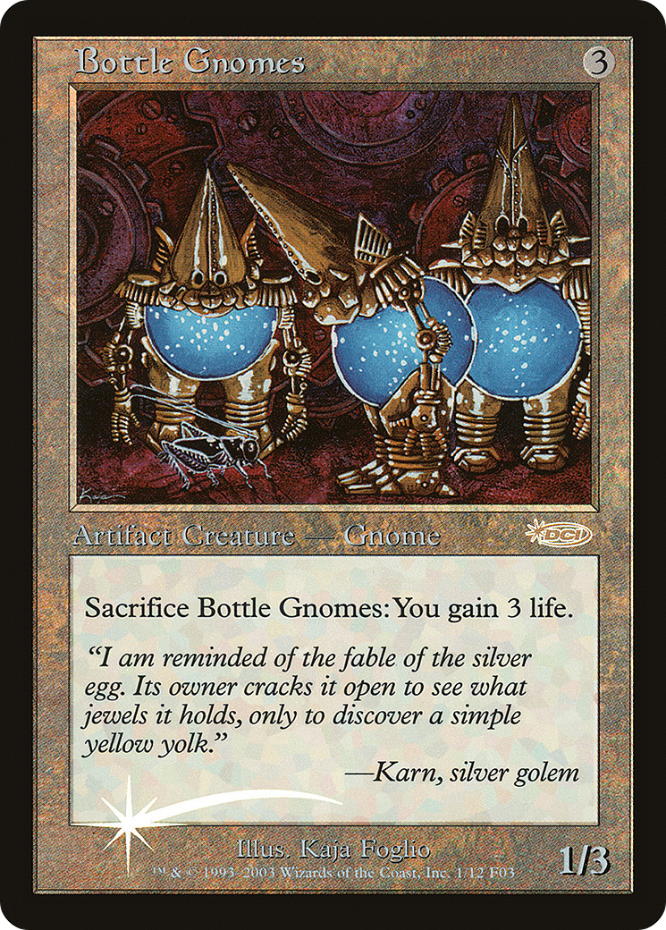 Image of Bottle Gnomes (FNM-001) - Friday Night Magic 2003 Foil
