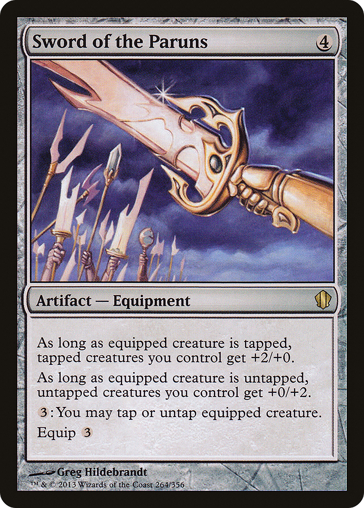 Image of Sword of the Paruns (C13-264) - Commander 2013