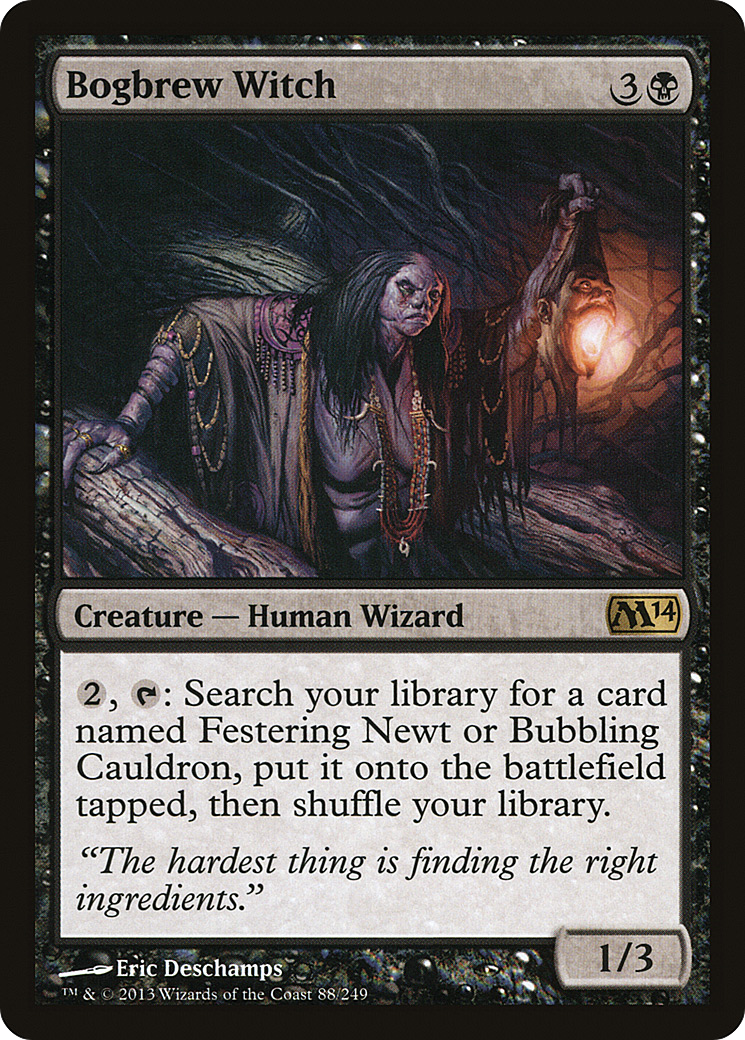 Image of Bogbrew Witch (M14-088) - Magic 2014 Foil