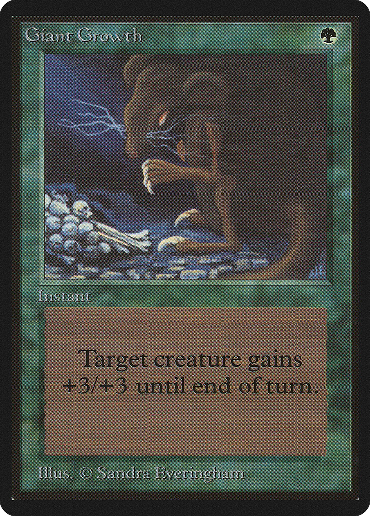 Image of Giant Growth (LEB-) - Limited Edition Beta