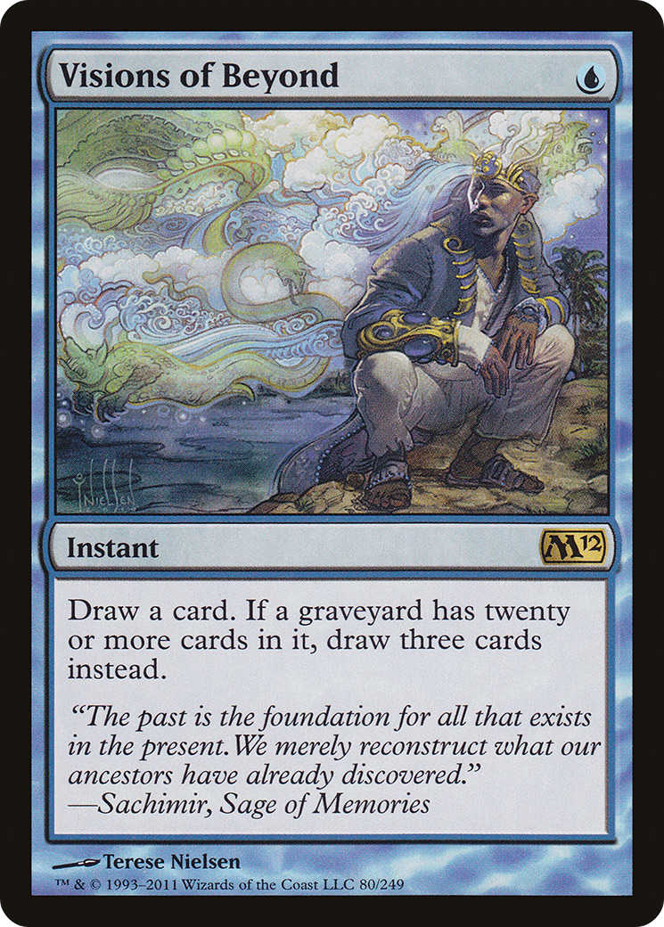 Image of Visions of Beyond (M12-080) - Magic 2012 Foil