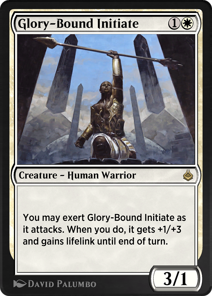 Image of Glory-Bound Initiate (AKR-021) - Amonkhet Remastered