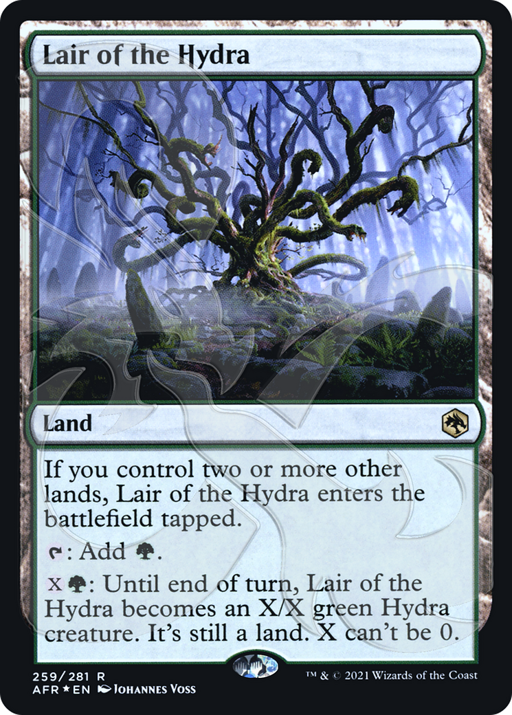 Image of Lair of the Hydra (AFR&-259) - Adventures in the Forgotten Realms Promos Foil