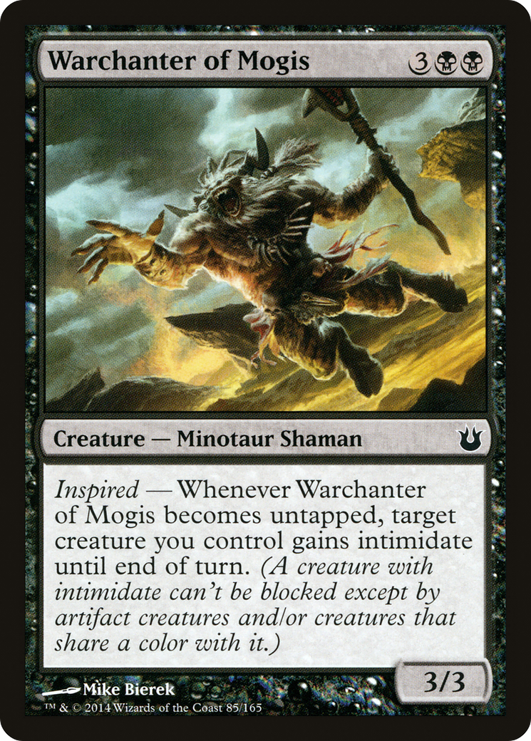 Image of Warchanter of Mogis (BNG-085) - Born of the Gods Foil
