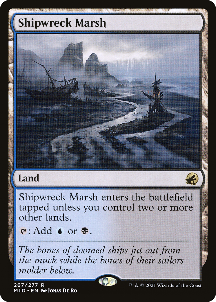 Image of Shipwreck Marsh (MID-267) - Innistrad: Midnight Hunt