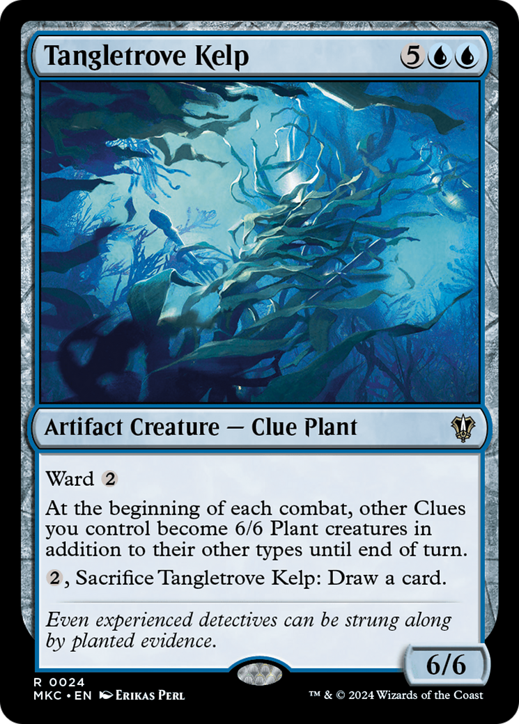 Image of Tangletrove Kelp (MKC-024) - Murders at Karlov Manor Commander