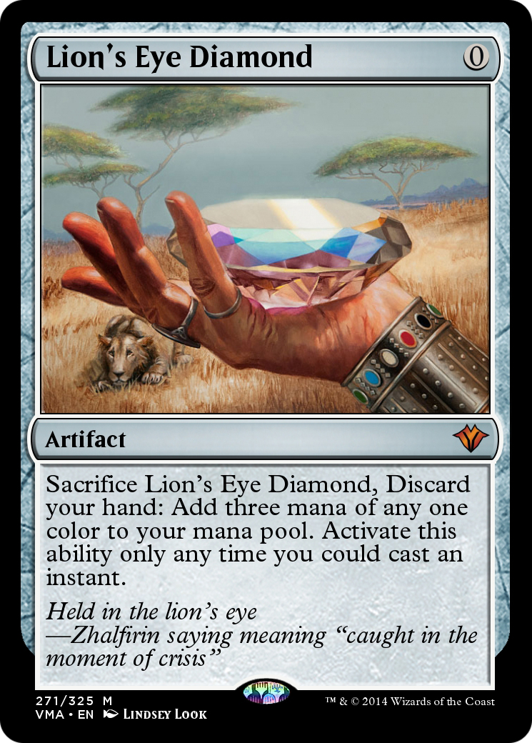 Image of Lion's Eye Diamond (VMA-271) - Vintage Masters