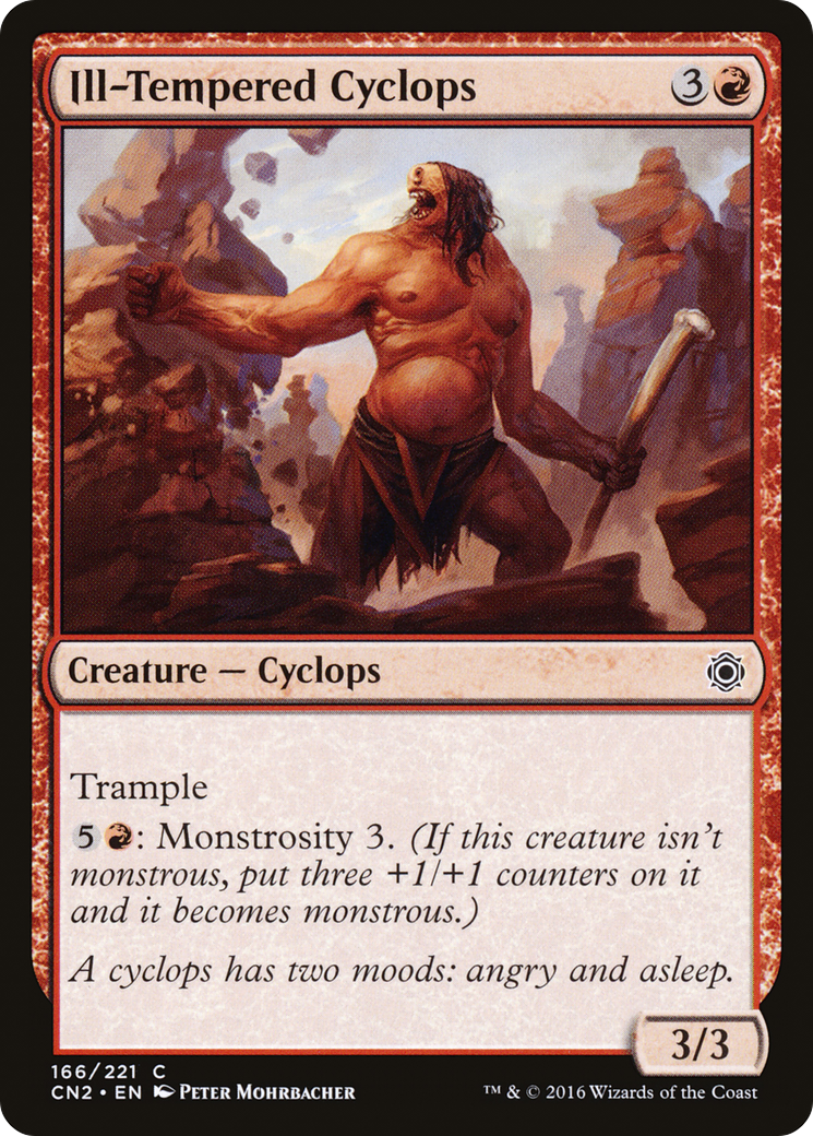 Image of Ill-Tempered Cyclops (CN2-166) - Conspiracy: Take the Crown Foil