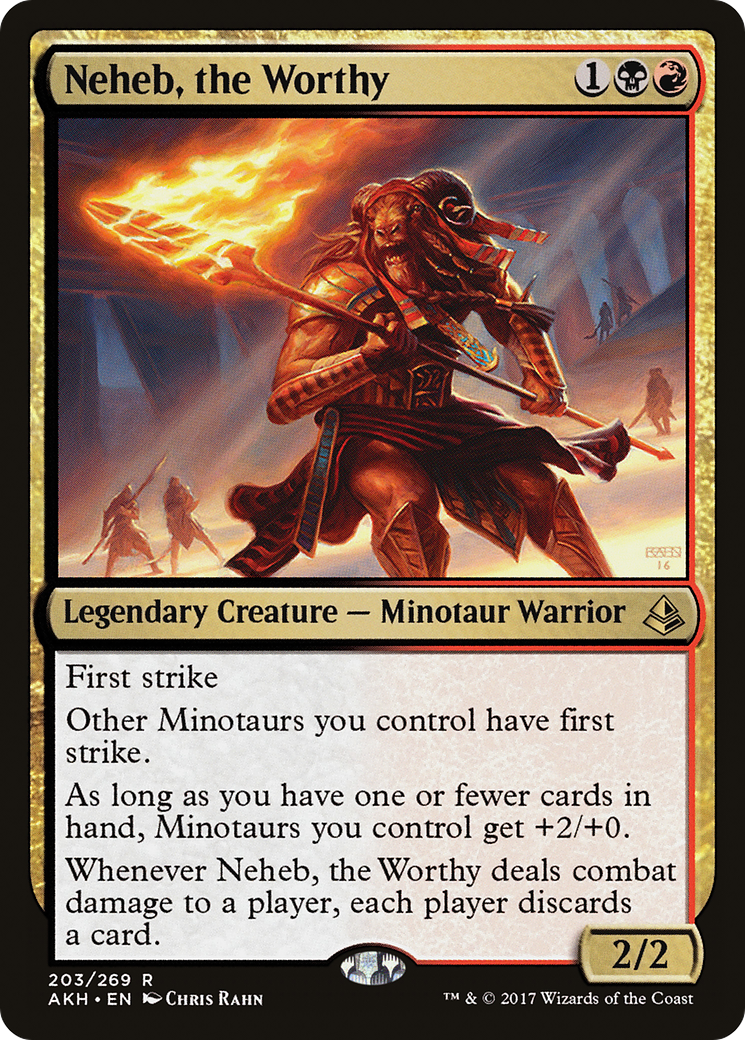 Image of Neheb, the Worthy (AKH-203) - Amonkhet
