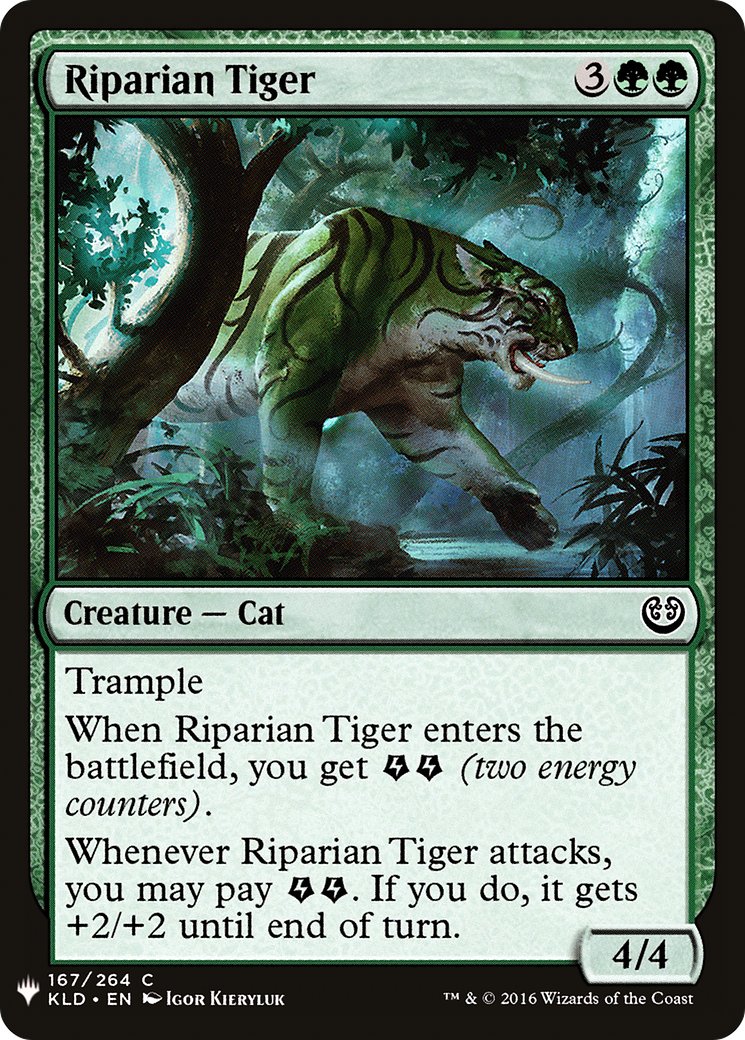 Image of Riparian Tiger (LIST-167) - The List