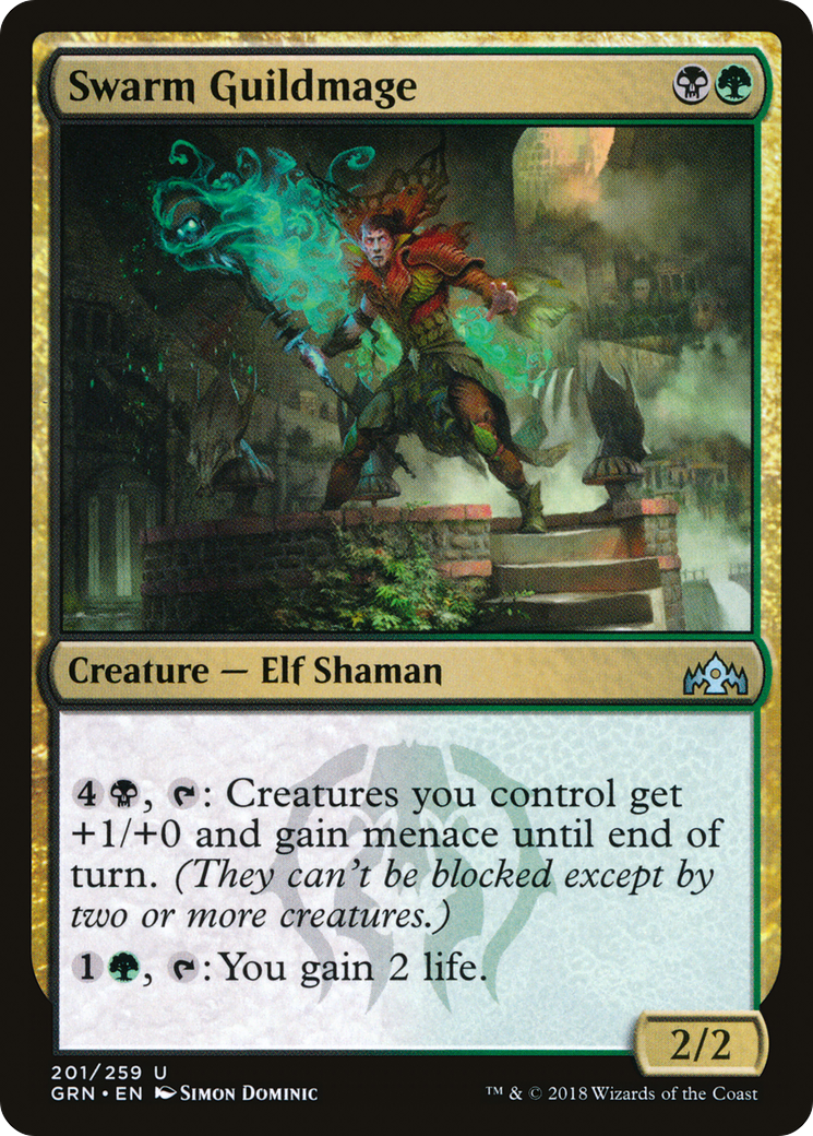 Image of Swarm Guildmage (GRN-201) - Guilds of Ravnica